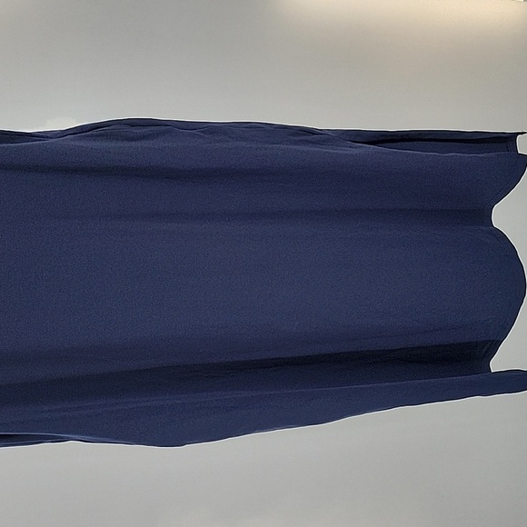 Navy Blue T-Shirt Dress With Pockets NWT - Picture 11 of 16